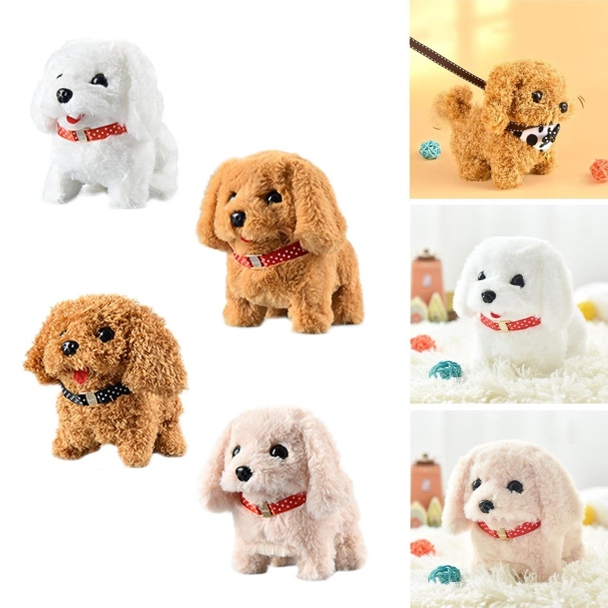 Toystar NL Walking Buddy | The Electronic Walking Puppy Cuddly Toy for Children - Bestseller - De Elektronische Wandelende...