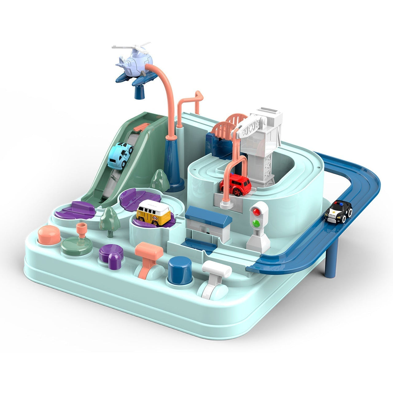 Toystar Adventure Racing Track | Train your Kids' Brain - Educational Race Track - Train het Brein van je Kids - Educatiev...