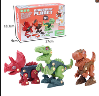 Thumbnail for Toystar DinoBuild | Build your own adventure - Educational dinosaur construction set with screws & drill - Bouw je eigen a...