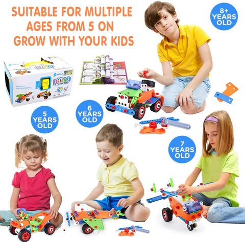 Toystar BuildMaster Pro | Build the Future - STEM Construction Kit 165-piece - Bouw de Toekomst - STEM Bouwpakket 165-deli...