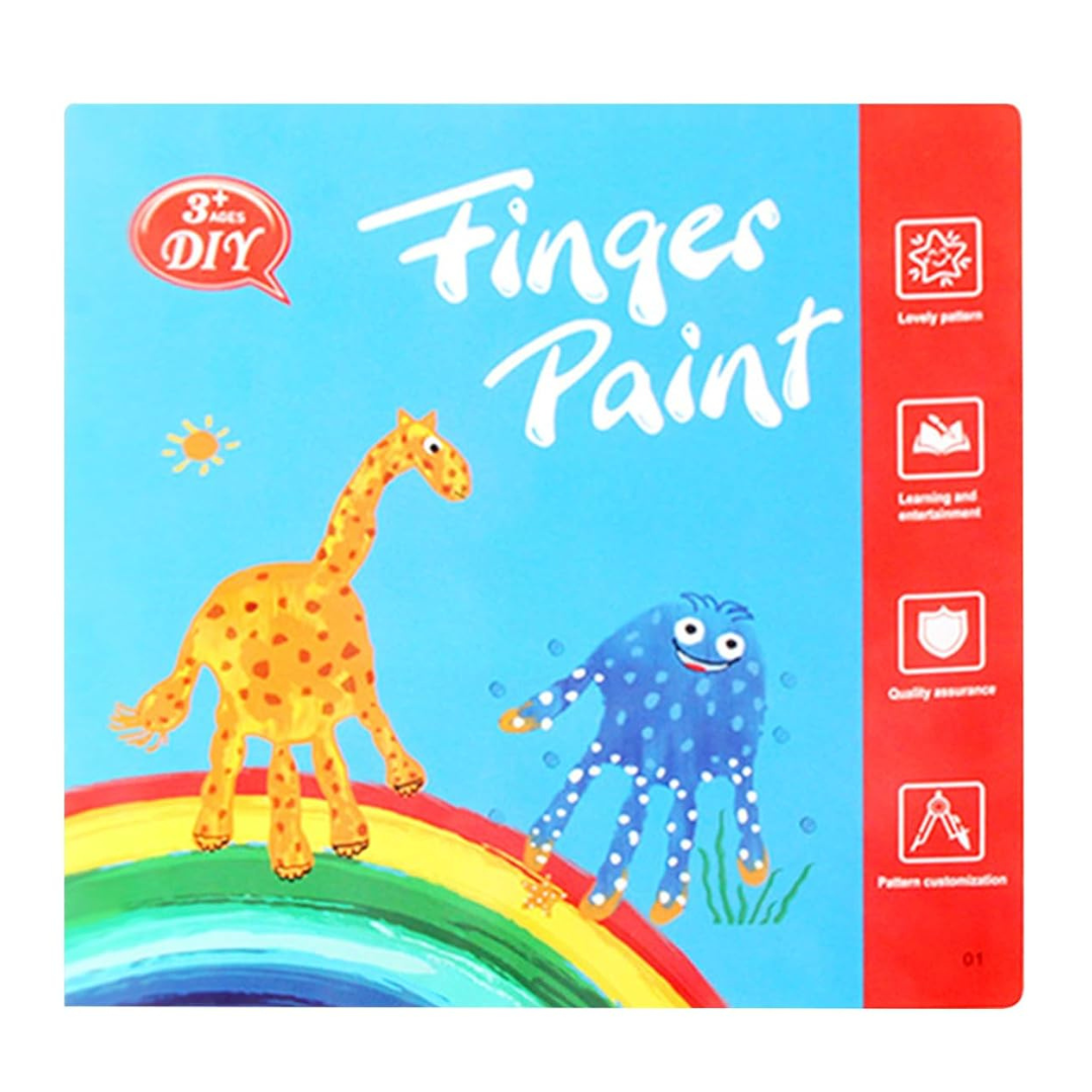 Toystar Finger Stamp Painting Set | Stimulates creativity and fun - Ink painting cushion for children - Stimuleert creativ...