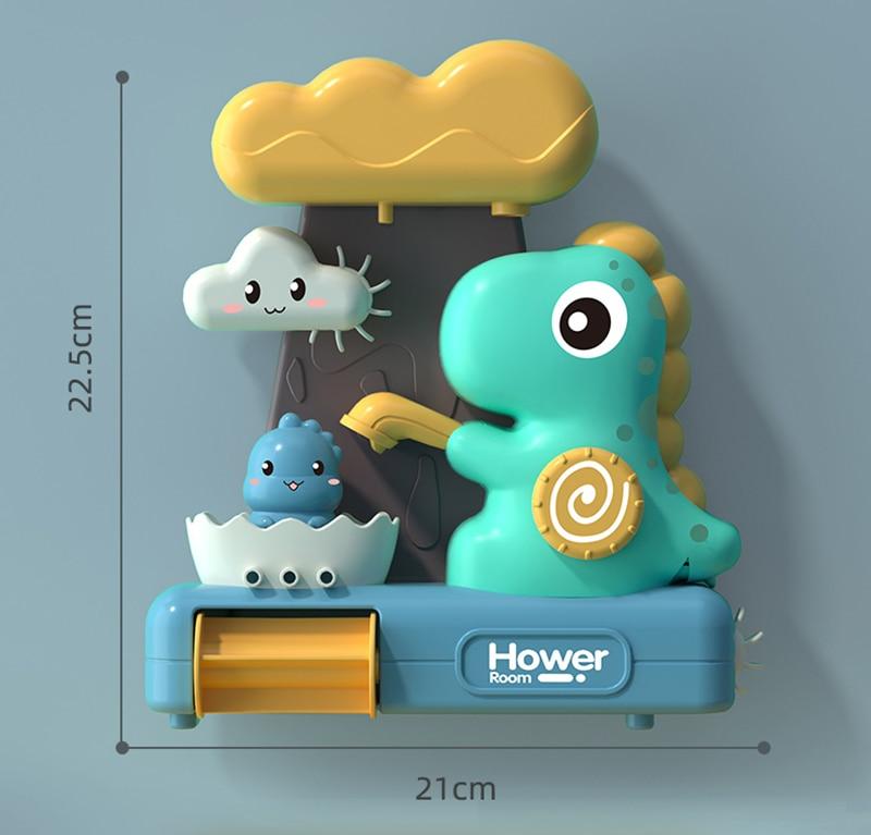 Toystar DinoSplash | Happy Water Adventure - Interactive Bath Toy - Vrolijk Wateravontuur - Interactief Bad Speelgoed (6)