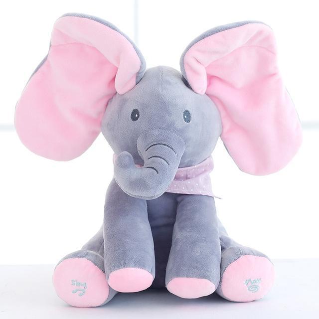 Toystar JoyPet | Interactive Stuffed Elephant for Babies - Soft, Singing Toy - Interactieve Knuffelolifant voor Baby’s - Z...