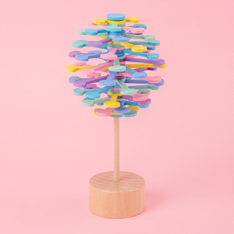 Toystar EcoToys CalmPop | Soothing and Fun - Wooden Fidget Toy - Rustgevend en Leuk - Houten Fidget Speelgoed (7)
