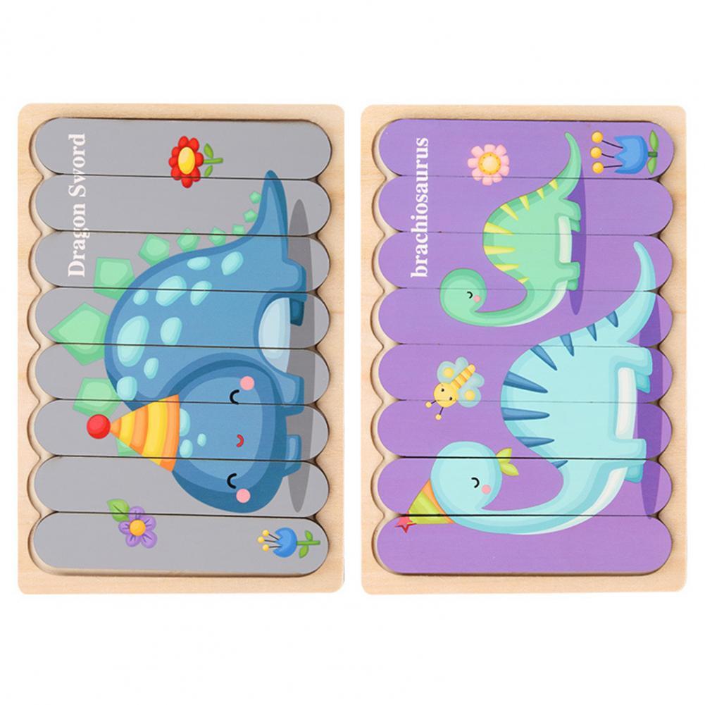 Toystar Ecotoys Wooden 3D Vehicle & Fruit Puzzles | Educational Toys for Creative Children - Learn and Play with Puzzles f...