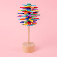 Thumbnail for Toystar EcoToys CalmPop | Soothing and Fun - Wooden Fidget Toy - Rustgevend en Leuk - Houten Fidget Speelgoed (9)